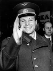 Yearbook image of Yuri Gagarin