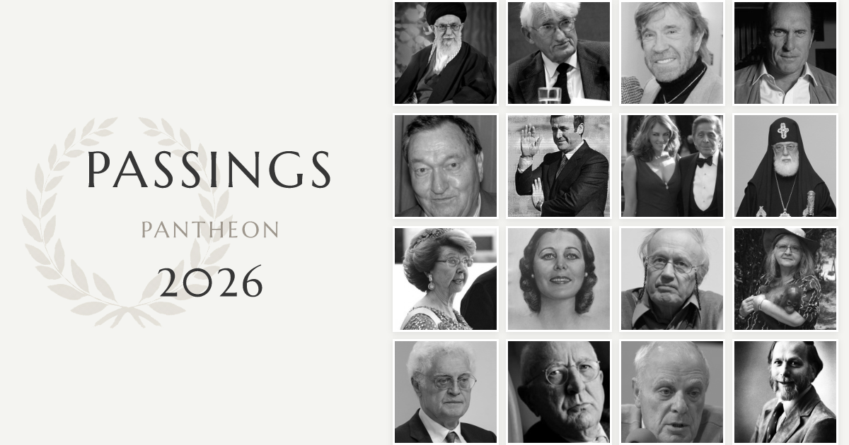 2026 Celebrity Deaths | Pantheon