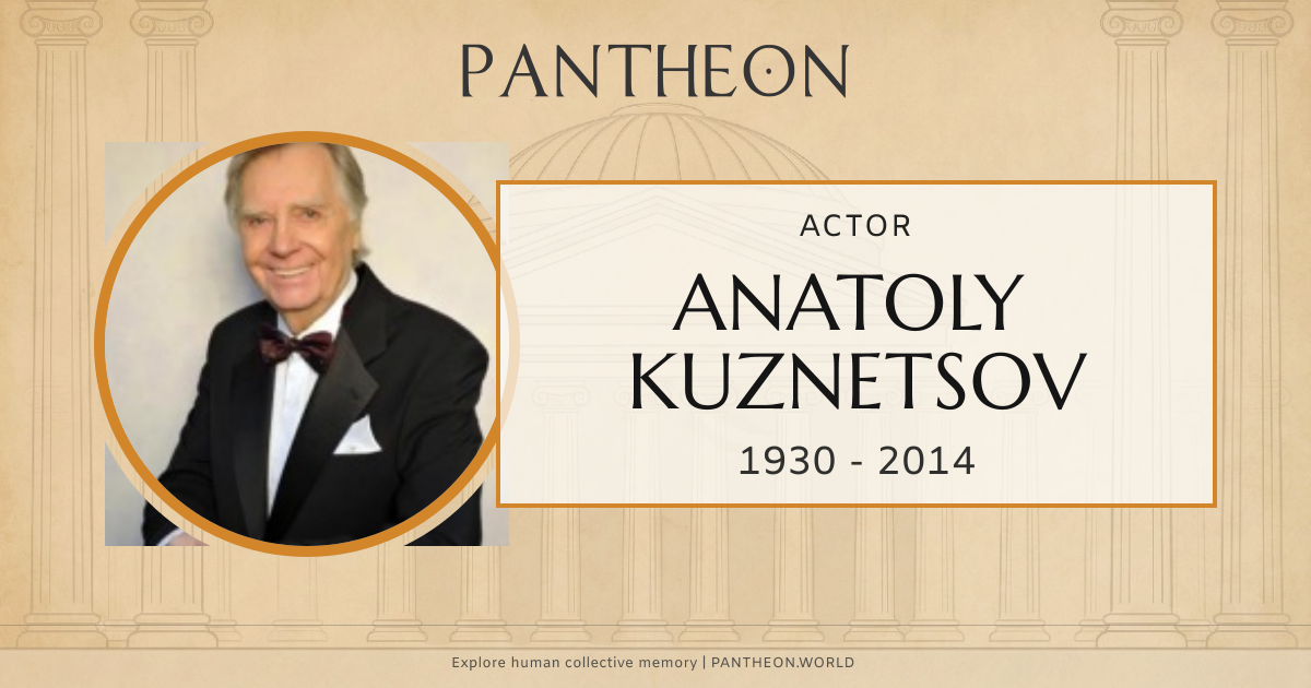 Anatoly Kuznetsov Biography | Pantheon