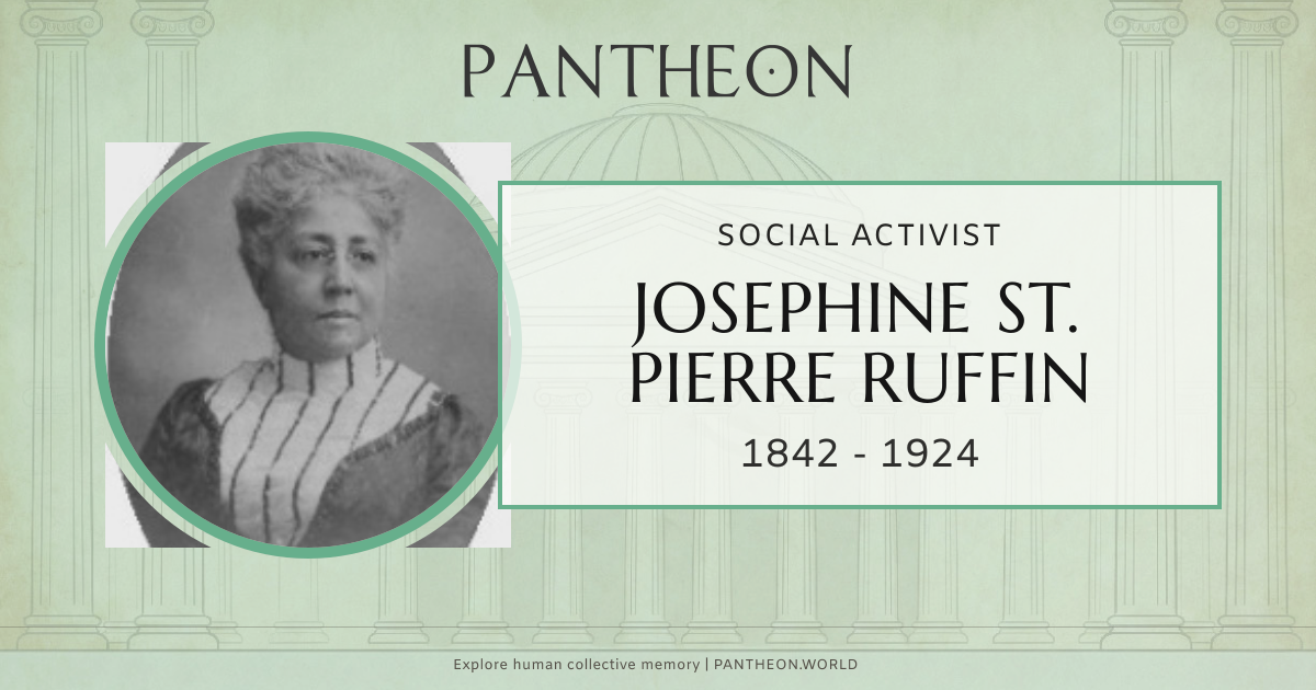 Josephine St. Pierre Ruffin Biography | Pantheon