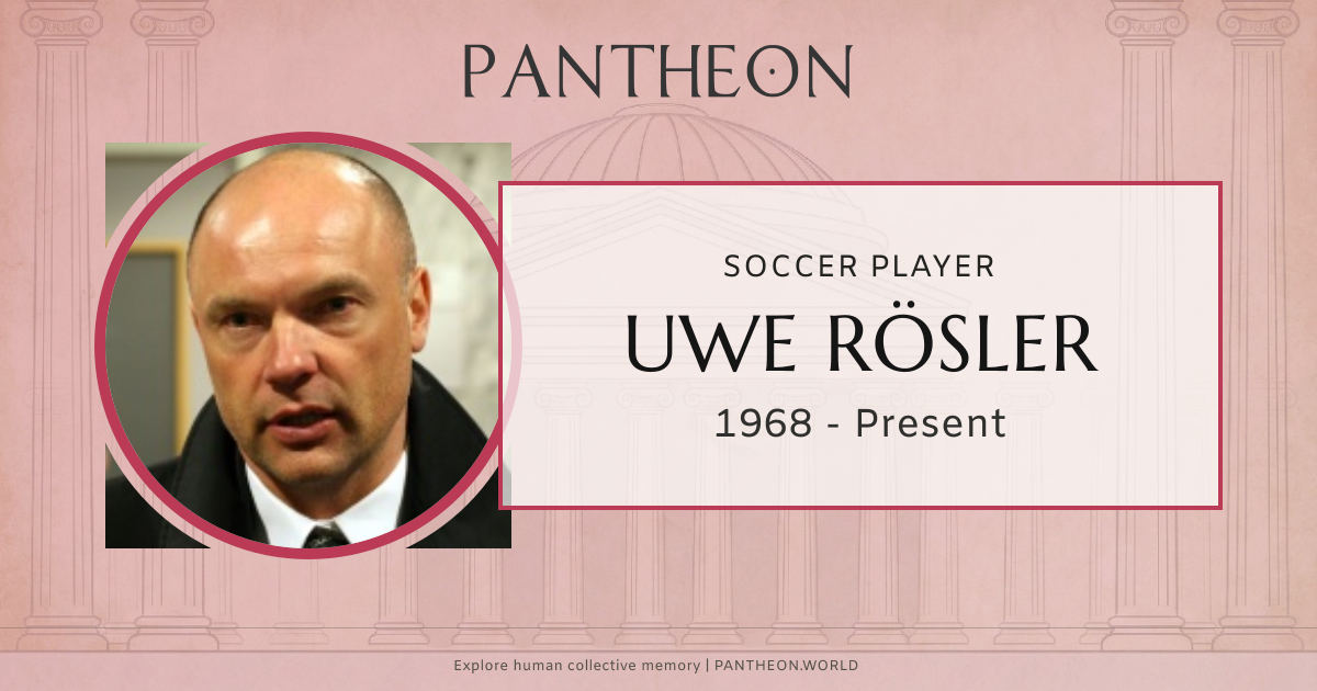 Uwe Rösler Biography | Pantheon