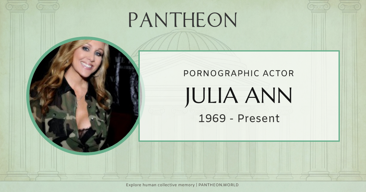 Julia Ann Biography Pantheon