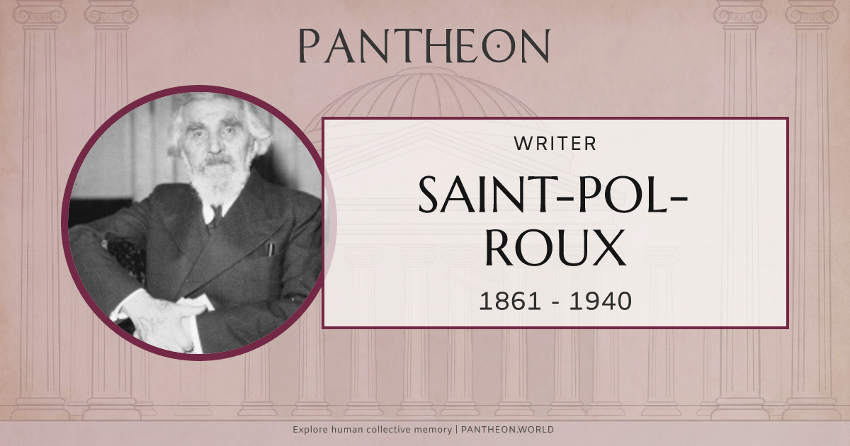 Saint-Pol-Roux Biography | Pantheon