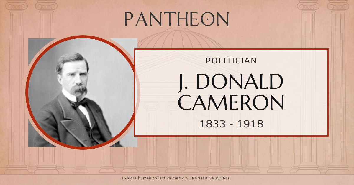 J. Donald Cameron Biography | Pantheon