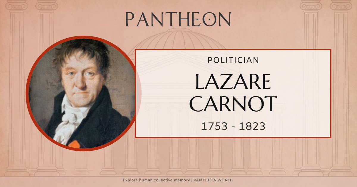 Lazare Carnot Biography | Pantheon