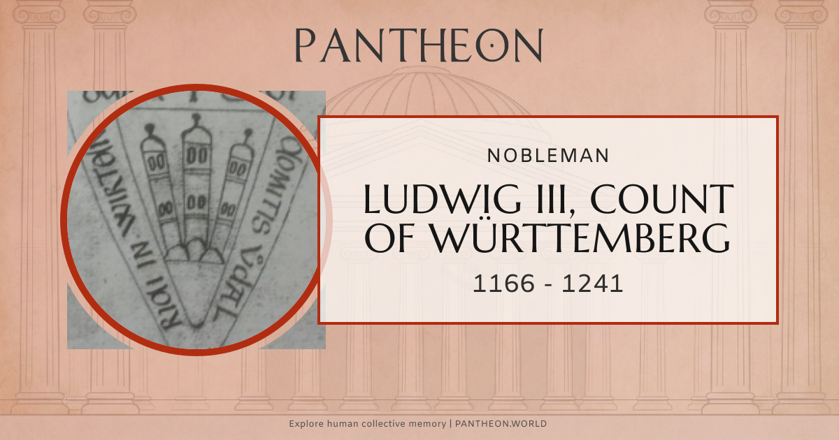 Ludwig III, Count of Württemberg Biography | Pantheon