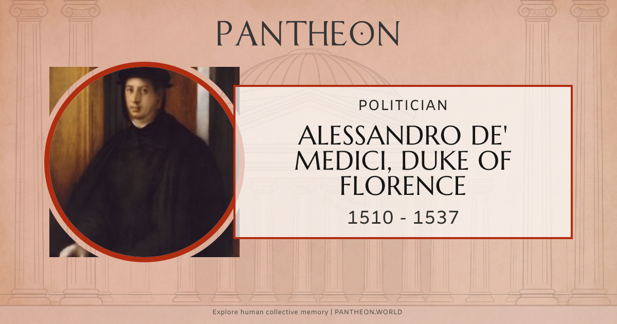 Alessandro de' Medici, Duke of Florence Biography | Pantheon