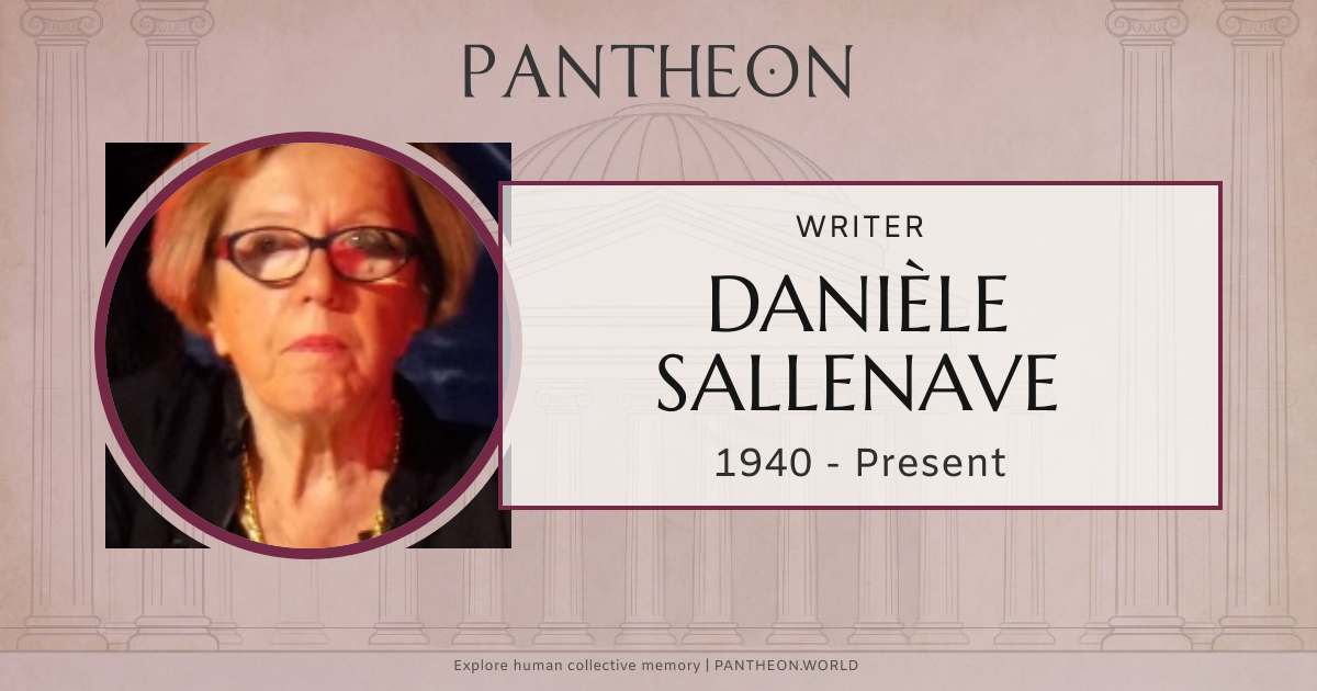 Danièle Sallenave Biography | Pantheon