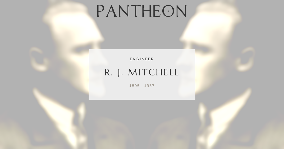 R. J. Mitchell Biography | Pantheon
