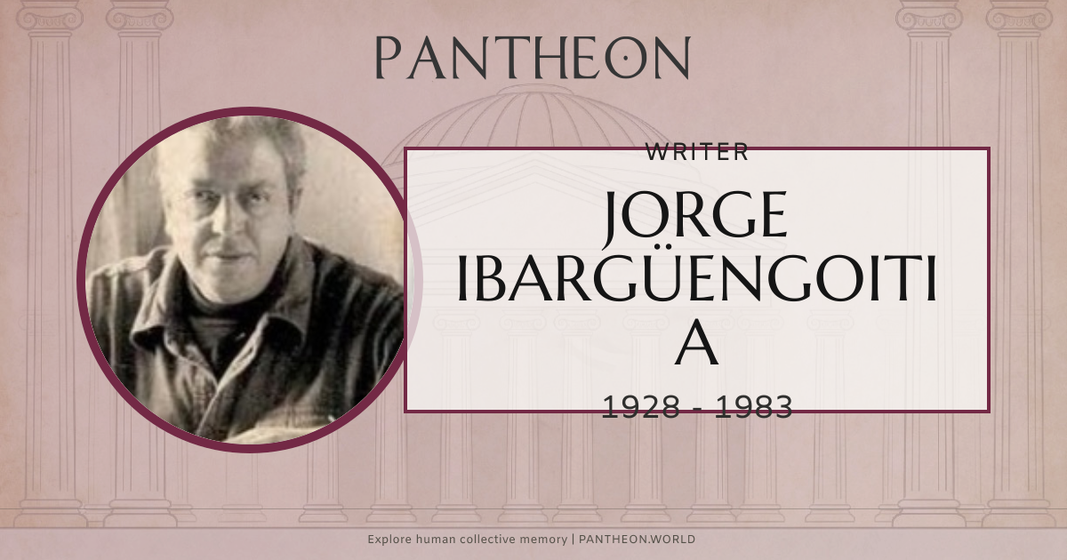 Ibargüengoitia Biography Pantheon
