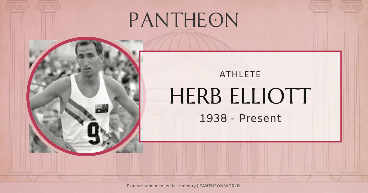 Herb Elliott Biography Pantheon