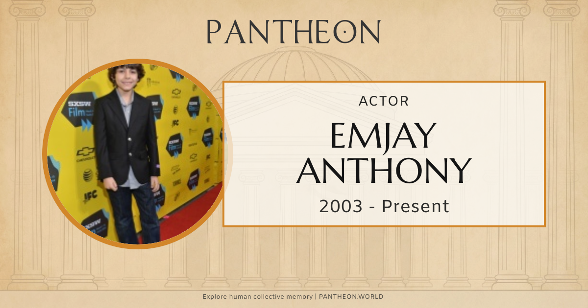 Emjay Anthony Biography Pantheon