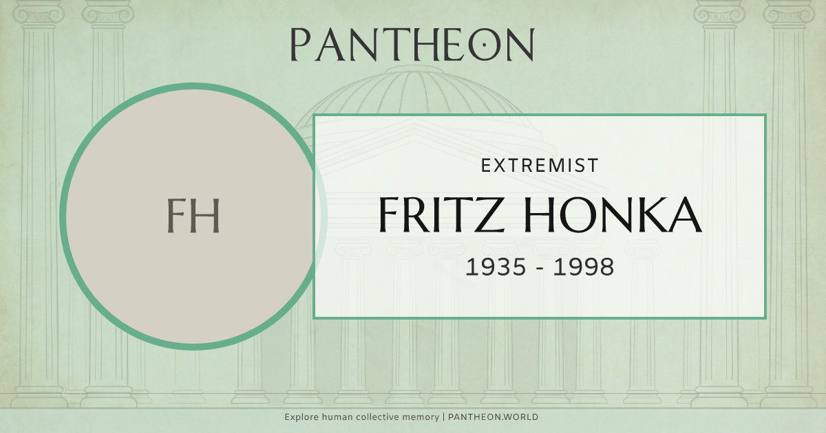 Fritz Honka Biography Pantheon