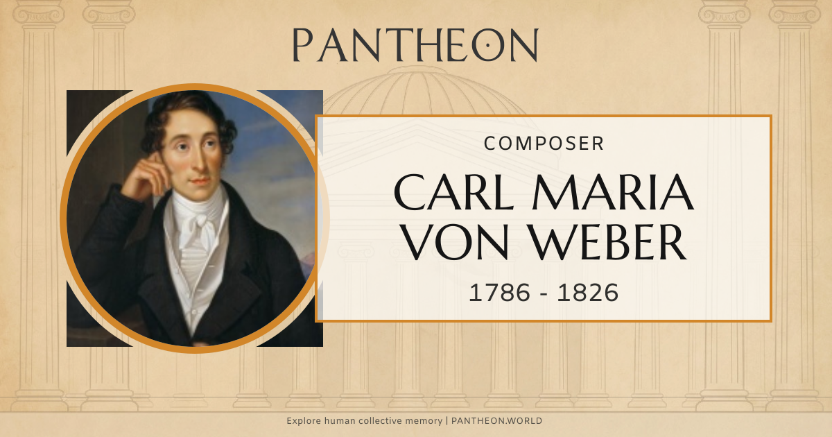 Carl Maria von Weber Biography | Pantheon