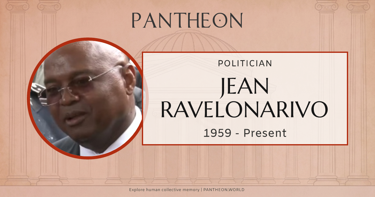 Jean Ravelonarivo Biography | Pantheon