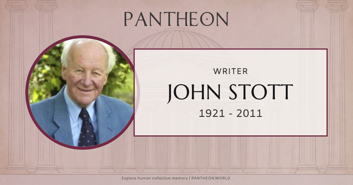 John Stott Biography | Pantheon