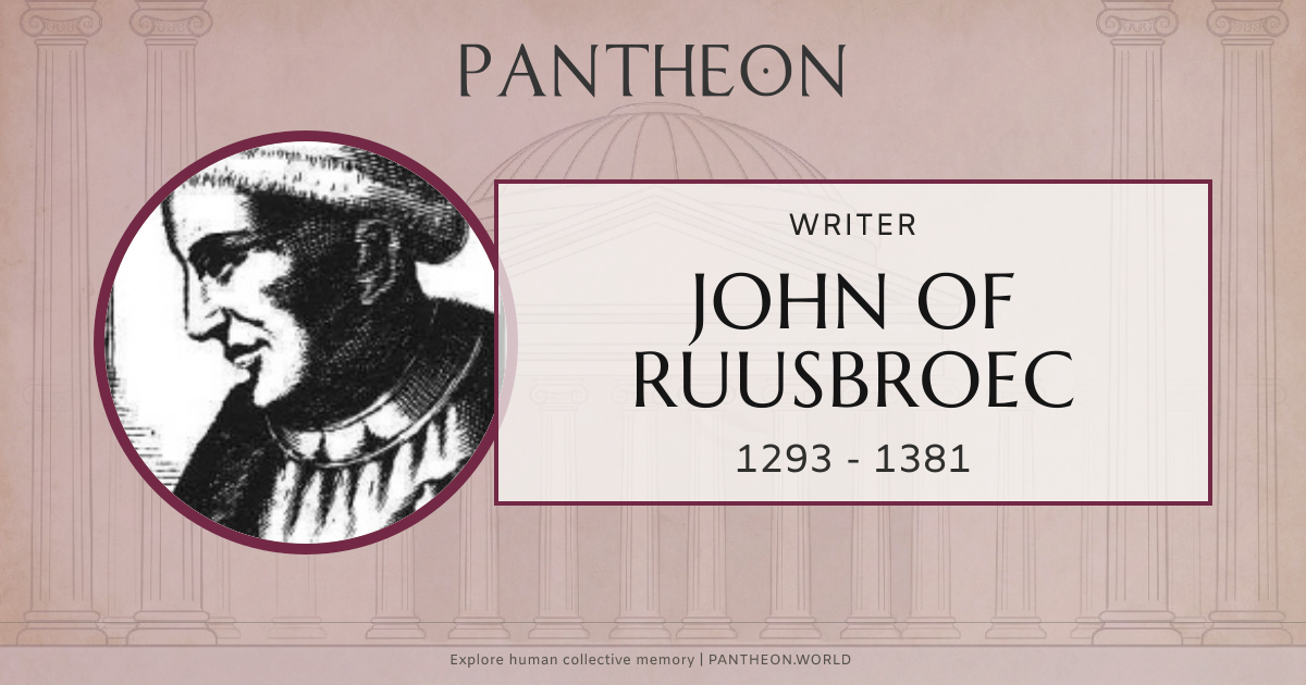 John of Ruusbroec Biography | Pantheon