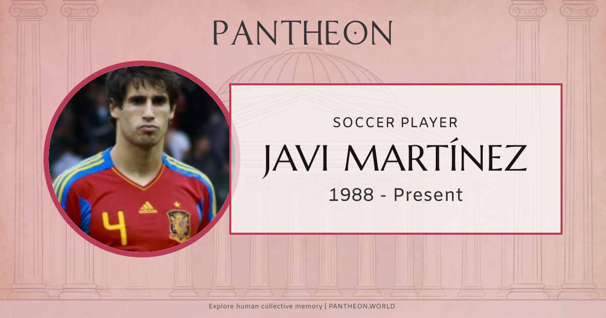 Javi Martínez Biography Pantheon
