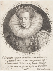 Photo of Countess Louise Juliana of Nassau