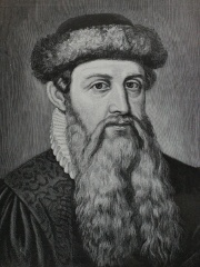 Photo of Johannes Gutenberg