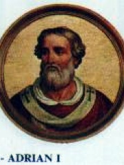 Photo of Pope Adrian I