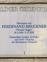 Photo of Ferdinand Bruckner