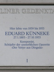 Photo of Eduard Künneke