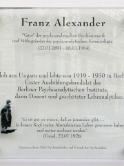 Photo of Franz Alexander